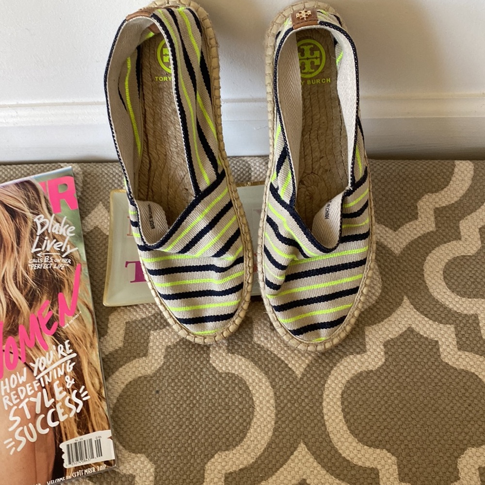 Tory Burch multicolor espadrilles; size 8; NWOT - Picture 12 of 12